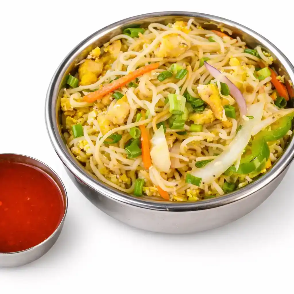 Chicken Noodles at Naga's South Indian Cuisine 